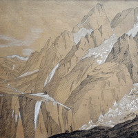 Grandes Jorasses E par Jean Antoine Linck