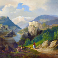 Val d'Aoste et Mont Blanc par J.A. Linck