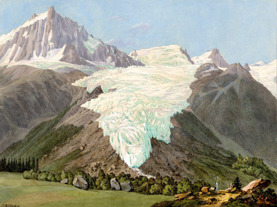 Glacier des Bossons, par J.A. Linck Glacier des Bossons, par J.A. Linck