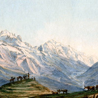 Vue du Col de Balme par Linck