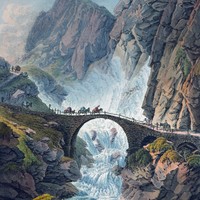 Pont du Diable en 1797 par Lafond
