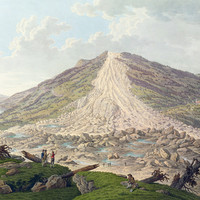Eboulement de Goldau du 2 sept 1806, par  Franz Xaver Triner et Gabriel Lory fils