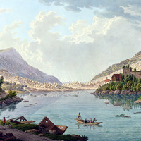 Eboulement de Goldau du 2 sept 1806, par Franz Xaver Triner et Gabriel Lory fils