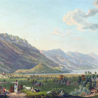 Interlaken et lac de Brienz par Lafond
