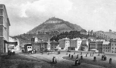 Voiron vers 1835-1839 par Victor Cassien Voiron vers 1835-1839 par Victor Cassien