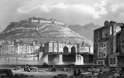 Grenoble vers 1835-1839 par Alexandre Debelle Grenoble vers 1835-1839 par Alexandre Debelle