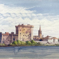 Le Rhône à tarascon par Gabriele Carelli