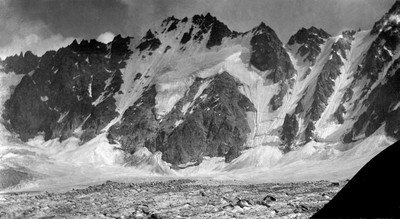 Glacier d'Arsine, Col de la Pyramide, XIXe Glacier d'Arsine, Col de la Pyramide, XIXe