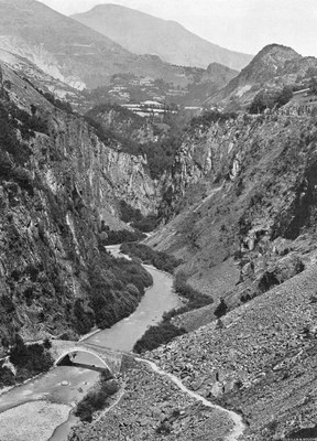 Pont sur La Romanche en 1900 par le TCF Pont sur La Romanche en 1900 par le TCF
