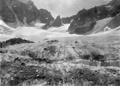 Glacier Noir au XIXe Glacier Noir au XIXe