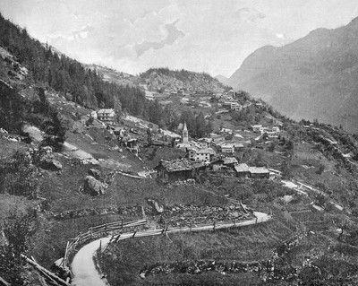 Finhaut, Valais, en 1900 par Neurdein