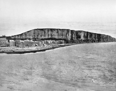 Falaise du Tréport en 1900 par Neurdein