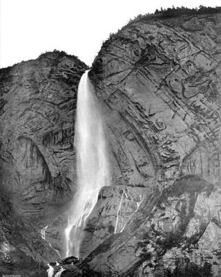 Cascade de l'Arpenaz en 1900 par Neurdein