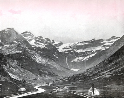 Cirque de Gavarnie en 1900 par Neurdein