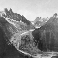 Massif du Mont Blanc en 1900 par Neurdein