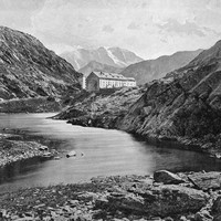 Grand Saint Bernard en 1900 par Neurdein