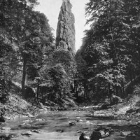 Pic de l'Oeillette en 1900 par Neurdein