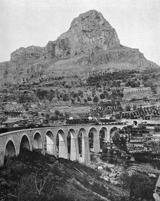 Baou de saint Jeannet vers 1900 par Neurdein