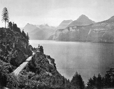 Lac des 4 cantons - Uri Rotstock en 1900 par Neurdein
