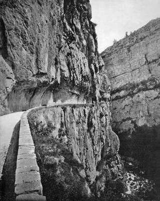 Les Grands Goulets, Vercors en 1900 par Neurdein