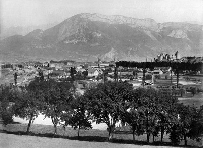 Annecy et le mont Baron par Neurdein