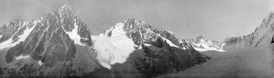 Aiguille d'Argentière, glacier d'Argentière par Georges Tairraz I Aiguille d'Argentière, glacier d'Argentière par Georges Tairraz I