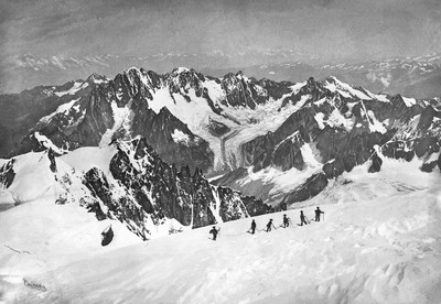 Vue du Mont Blanc par Joseph Tairraz Vue du Mont Blanc par Joseph Tairraz
