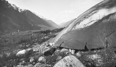 Front du glacier des Bossons en 1892 par Georges Tairraz I Front du glacier des Bossons en 1892 par Georges Tairraz I