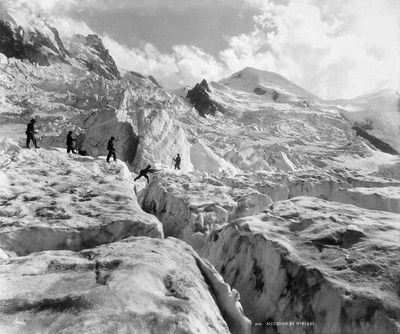 Passage de Crevasse à la Jonction, par Georges Tairraz I Passage de Crevasse à la Jonction, par Georges Tairraz I