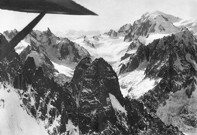 Aiguille du Dru N, Mont Blanc, avant 1928 Aiguille du Dru N, Mont Blanc, avant 1928