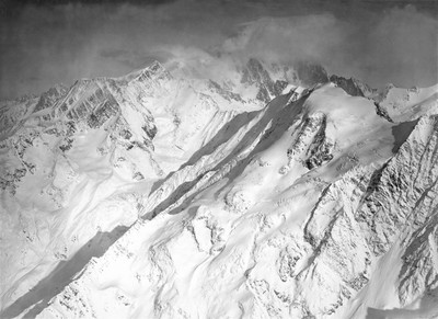 Aiguille de Bionnassay - Dômes de Miage par Fleury Marius Seive, avant 1928
