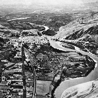 Sisteron S et Durance par Fleury Marius Seive