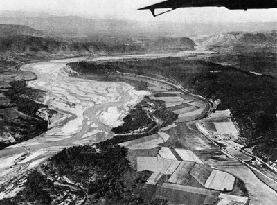 La Durance sauvage à Cadarache et à la Cluse de Mirabeau par Fleury Marius Seive