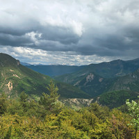 Vercors, Glandasse, Dévoluy, Servelle depuis le chemin de descente