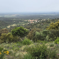 Vilamaniscle, du Coll de la Serra