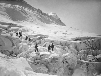 Glacier des Bossons par Georges Tairraz I Glacier des Bossons par Georges Tairraz I