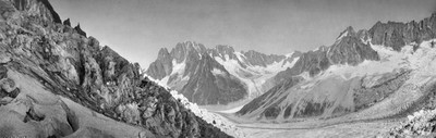 Glacier du Géant par Georges Tairraz I Glacier du Géant par Georges Tairraz I