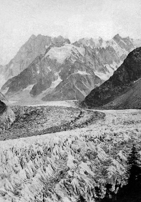 Mer de Glace et Grandes Jorasses par Joseph Tairraz Mer de Glace et Grandes Jorasses par Joseph Tairraz