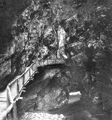 Gorges du Trient par Joseph Tairraz Gorges du Trient par Joseph Tairraz
