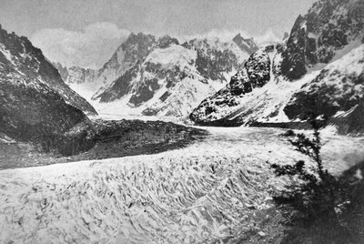Mer de Glace et Grandes Jorasses par Joseph Tairraz Mer de Glace et Grandes Jorasses par Joseph Tairraz