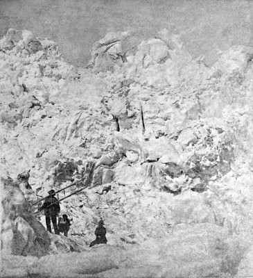 Les séracs du Géant par Joseph Tairraz Les séracs du Géant par Joseph Tairraz