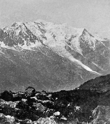 Mont Blanc vu de la Flégère par Joseph Tairraz Mont Blanc vu de la Flégère par Joseph Tairraz