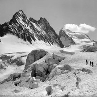 Pointe de la Grande Sagne, Ecrins, Glacier Blanc par Vittorio Sella