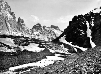 Pic du Coup de Sabre, Ailefroide, Glacier Noir par Vittorio Sella Pic du Coup de Sabre, Ailefroide, Glacier Noir par Vittorio Sella