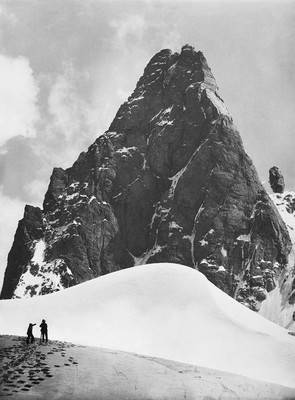 Dent du Géant par Vittorio Sella Dent du Géant par Vittorio Sella