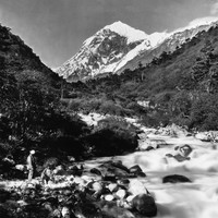Pandim vu de la vallée du Prang Chu par Vittorio Sella