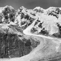 Kabru vu des pentes W du Pandim par Vittorio Sella