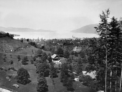 Lac de Zug par Braun Lac de Zug par Braun