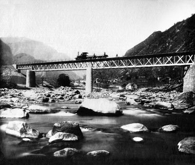 Le Tessin près de Giornico par Paul Gaston Braun Le Tessin près de Giornico par Paul Gaston Braun