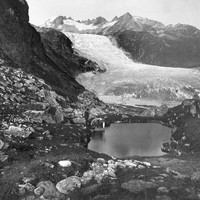 Glacier du Rhône par Braun en 1860